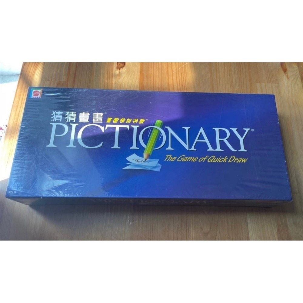 Vintage Brand New Sealed Pictionary Rare Hong Kong‎ Edition